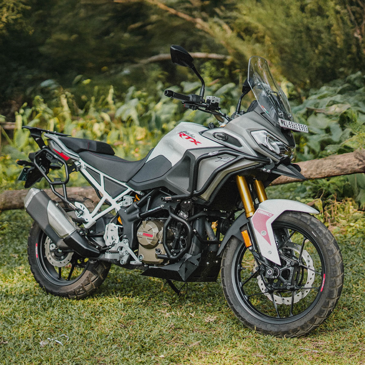 TVS Apache RTX 300 Raptor Crash Guard Black