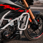 Legundary Apache RTR310 Thanos Crash Guard With Slider - White