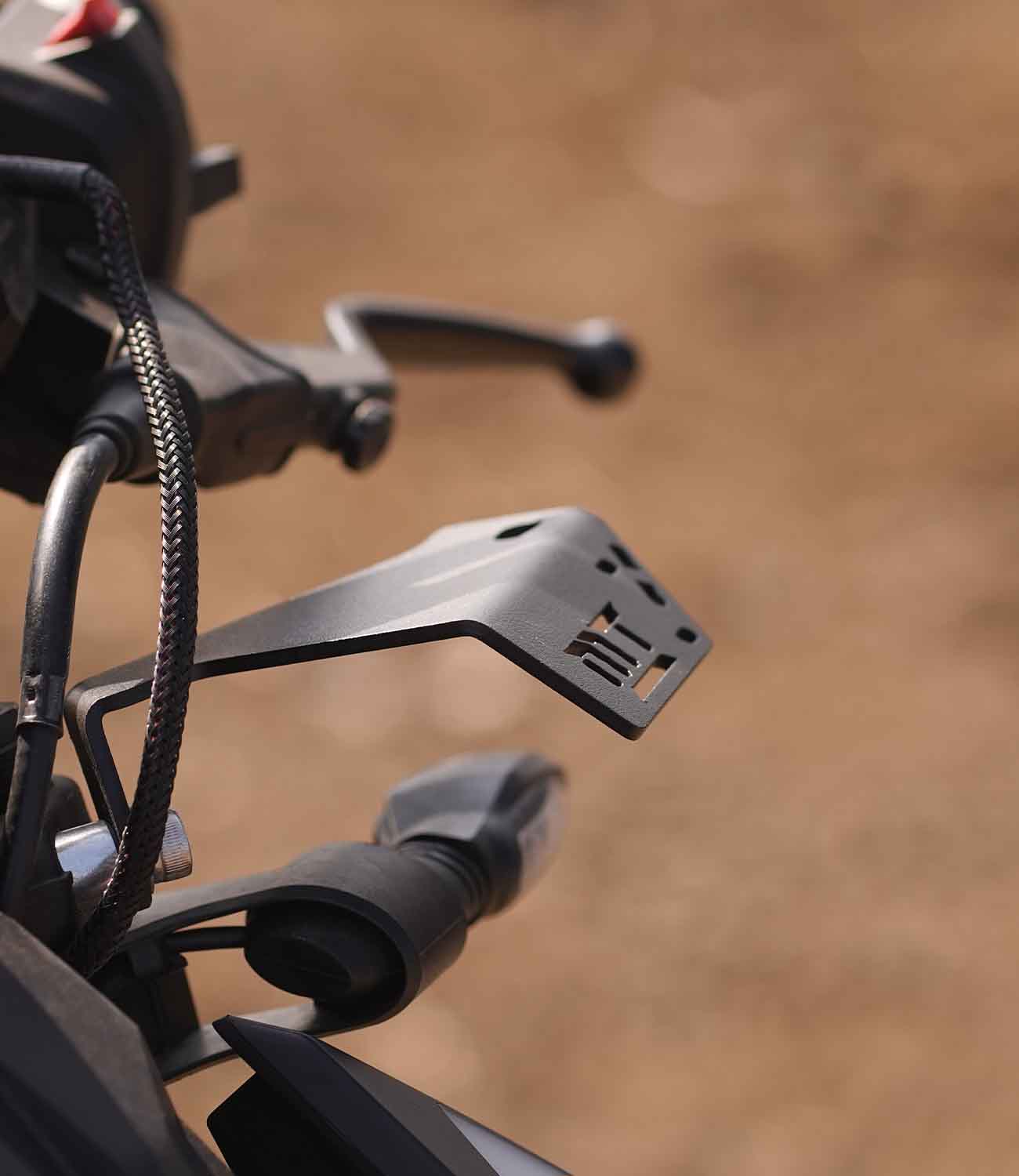 MotoTorque Fog Light Mount for KTM Duke 250/390 Gen-3 — Auxiliary Lighting Mount