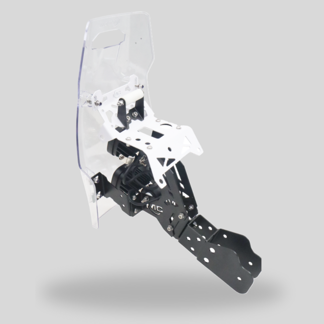 MotoCare Mantis Rally Tower Windshield for Hero Xpulse 200 4V