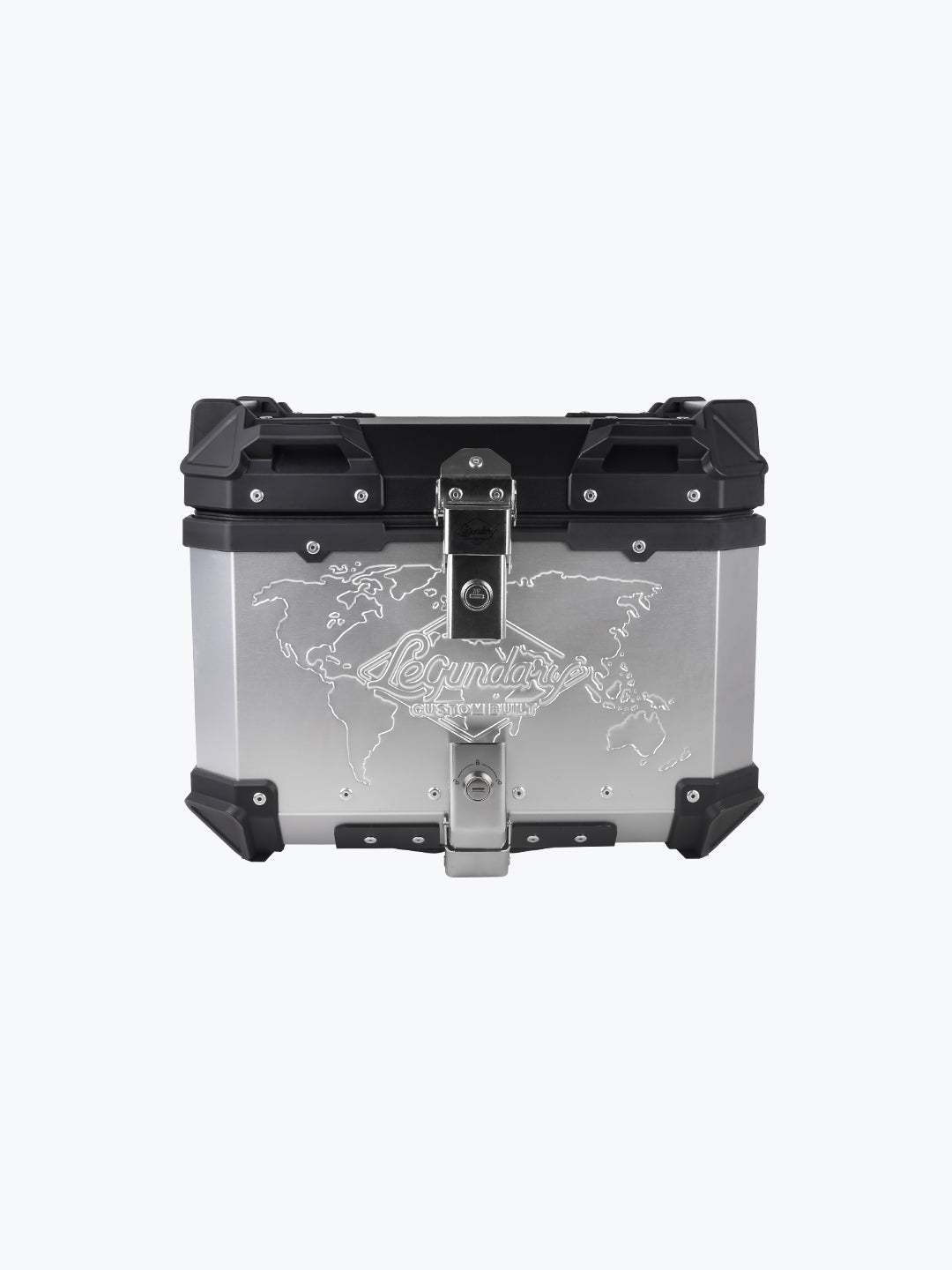 Fort Knox 45L Top Case Silver - detail view 1