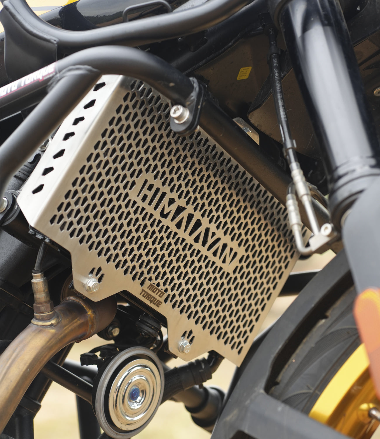 Mototorque Himalayan 450 Stainless Steel Radiator Guard