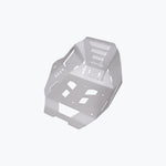 LEGUNDARY Vambrace Bash Plate (Silver) for BMW F450 GS — Sump & Frame Protection