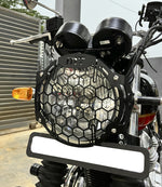 MotoTorque Headlight Grill for Royal Enfield Interceptor 650 — Headlight Protection