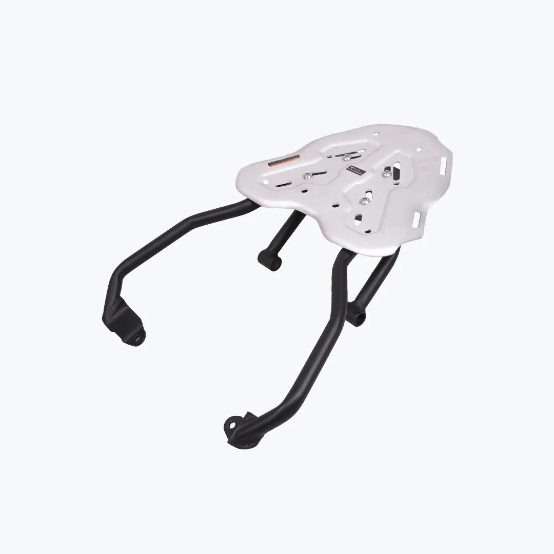 LEGUNDARY Genesis Luggage Rack (Silver) for BMW F450 GS — Rear Luggage Rack