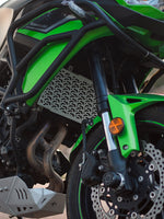 LEGUNDARY Vector Radiator Grill Silver for Kawasaki Versys 650