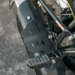 LEGUNDARY Bolster Footrest (Black) for Royal Enfield Scram 440 — Rider Footpeg Upgrade