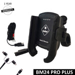 BOBO BM24 PRO Plus Bike Phone Holder — Quick Release + 36W USB-C Charger