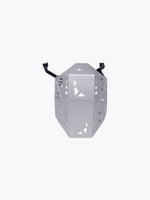 LEGUNDARY Vambrace Bash Plate Silver for Kawasaki Versys 650 - fitted