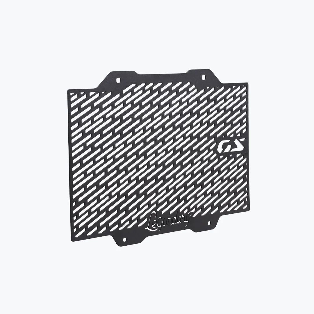 LEGUNDARY Vector Radiator Guard (Black) for BMW F450 GS — Radiator Protection