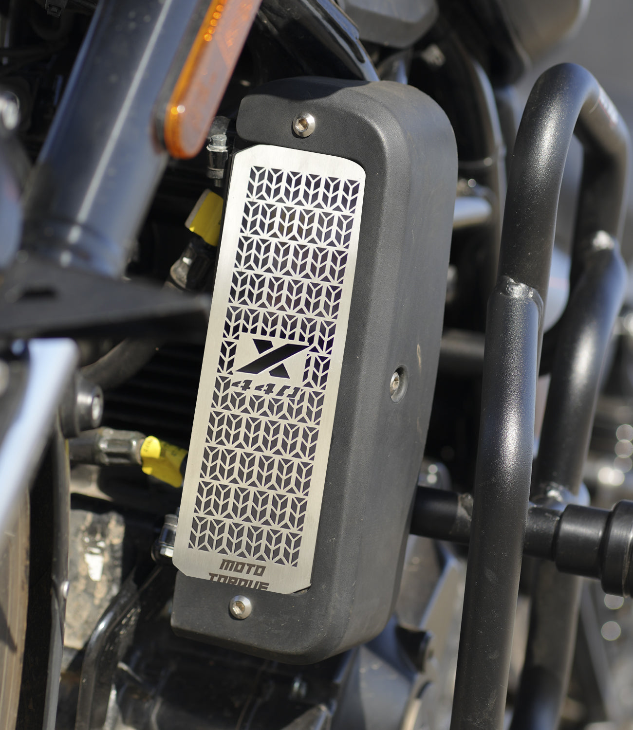 MotoTorque Radiator Guard (SS) for Harley-Davidson X440
