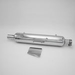 MotoTorque Replica Exhaust (Chrome) for Royal Enfield Classic 350 Reborn — Performance Slip-On