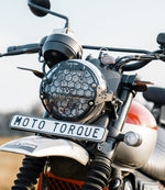 MotoTorque Headlight Grill for Yezdi Scrambler