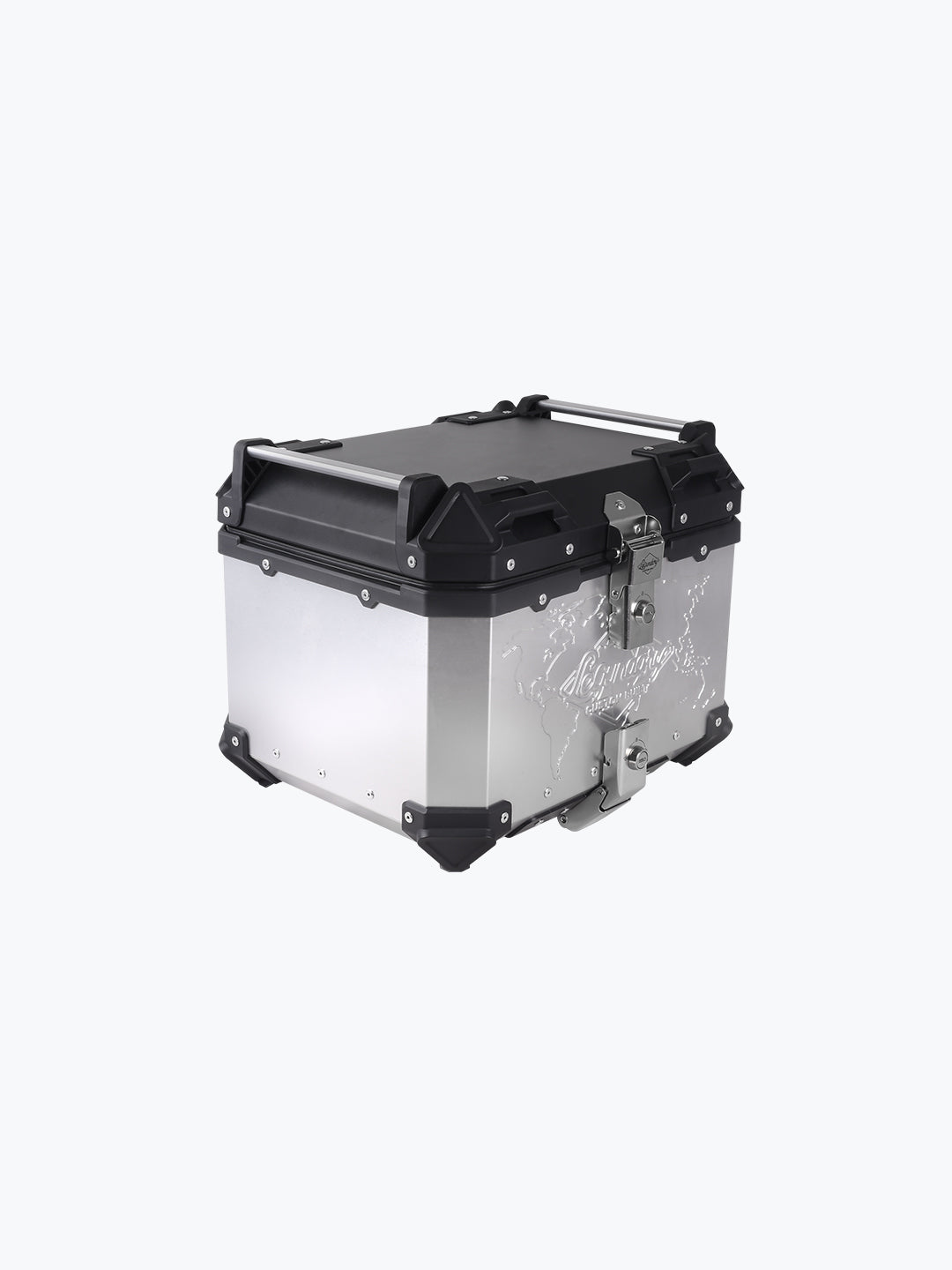 Fort Knox 45L Top Case Silver - detail view 2