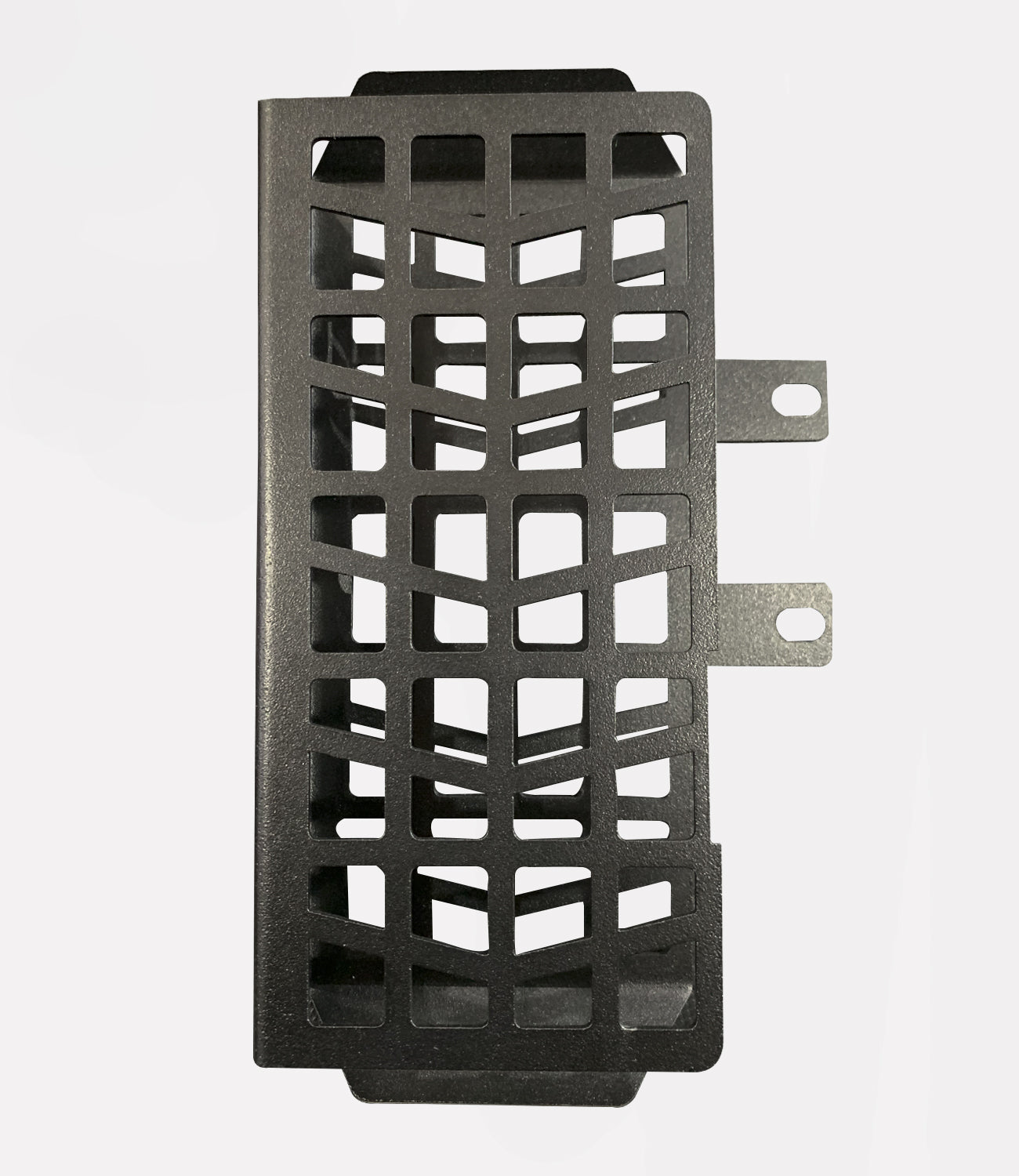 Mototorque Scram 411 Radiator Guard - fitted view