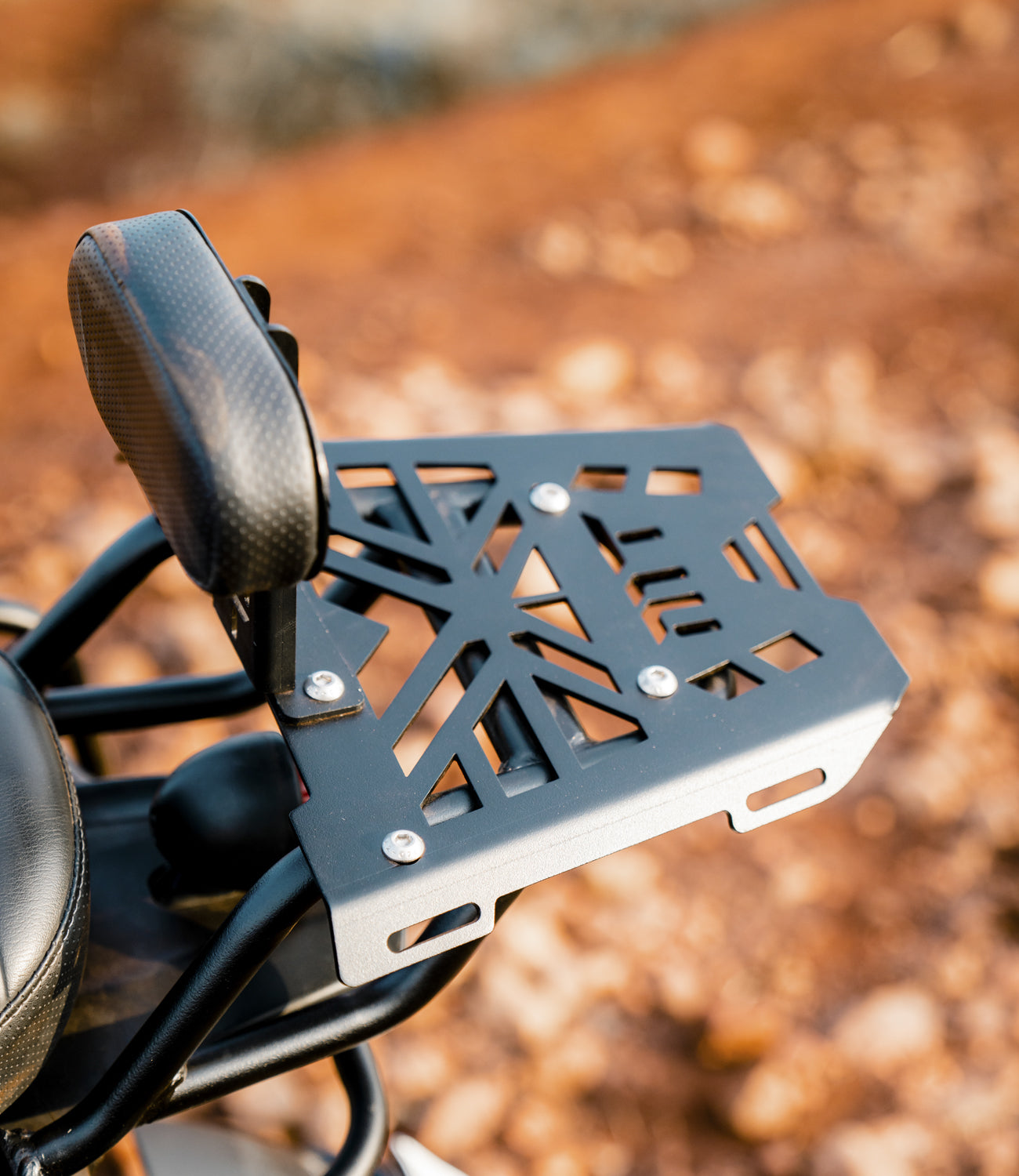 MotoTorque Back Carrier for Yezdi Scrambler