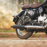 MotoTorque Replica Exhaust (Black) for Royal Enfield Classic 350 Reborn — Performance Slip-On