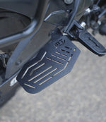 MotoTorque Footrest Set for Bajaj Pulsar NS200 - fitted