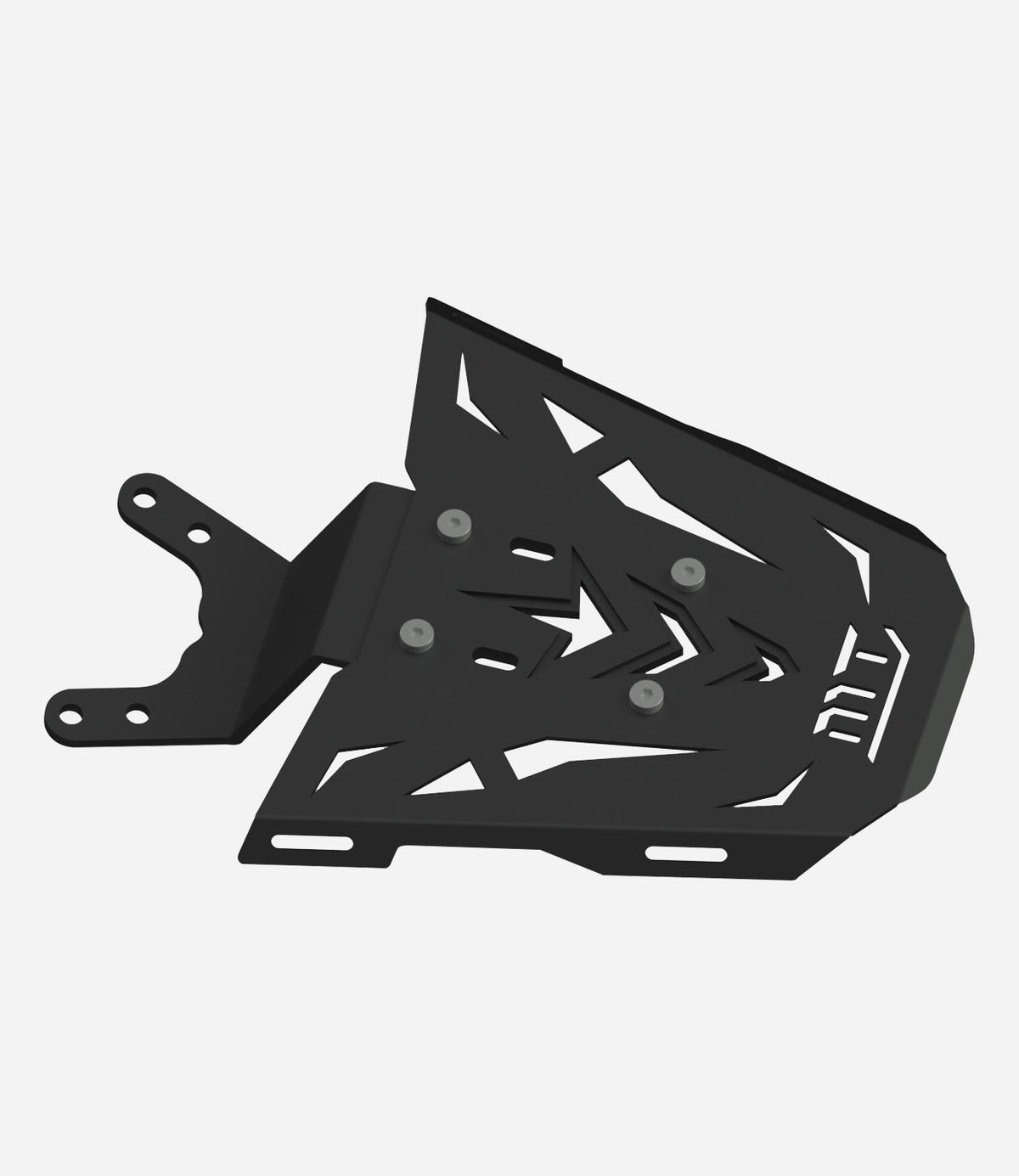 MotoTorque Back Carrier for TVS Apache RTR 200 4V - fitted