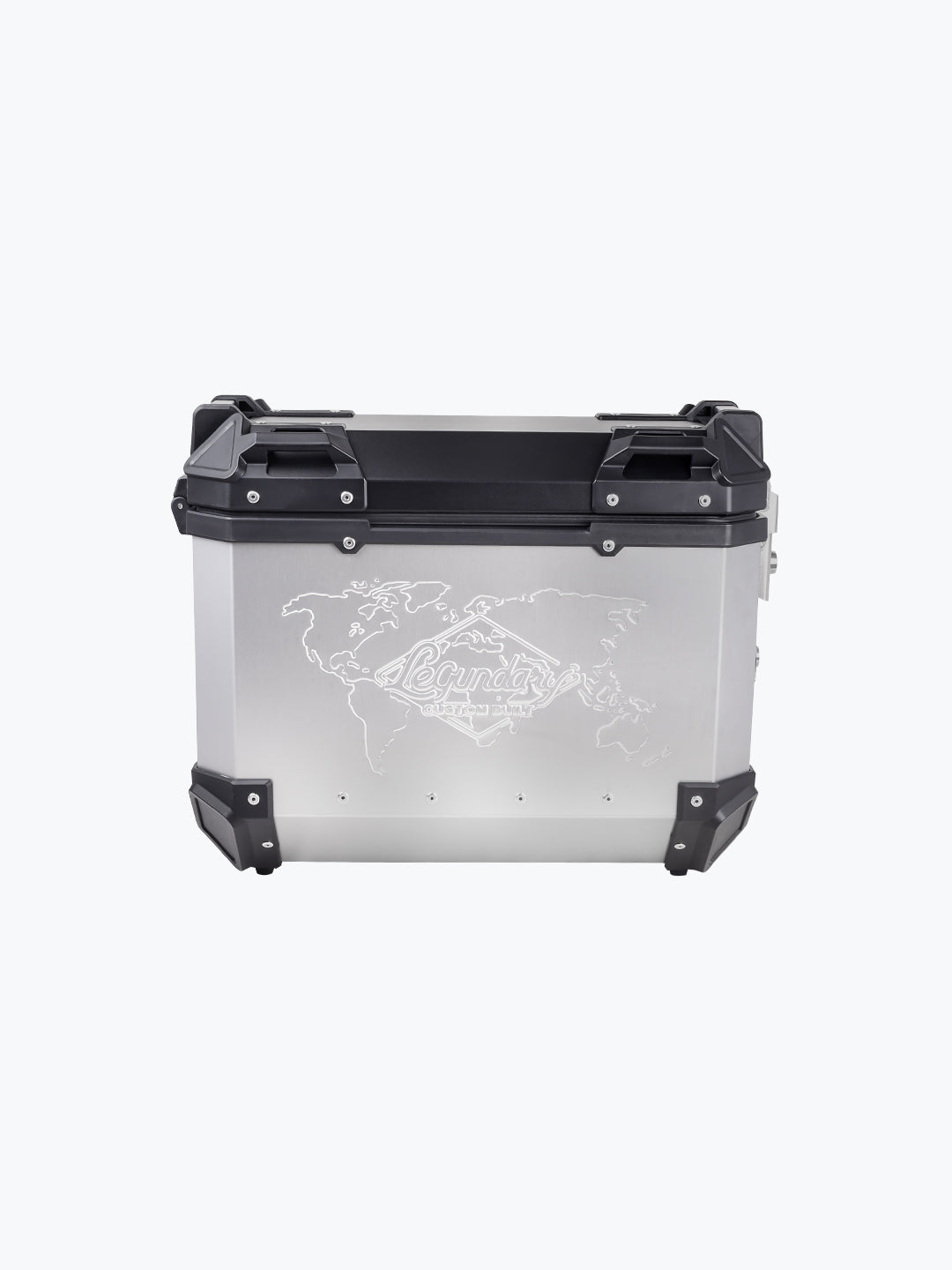 Fort Knox 36L Aluminium Top Box - Silver