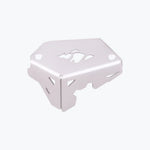 LEGUNDARY Tricorn Front Reservoir Guard (Silver) for BMW F450 GS — Reservoir Cap Protection