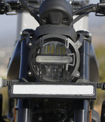 MotoTorque Headlight Guard for Harley-Davidson X440 - fitted