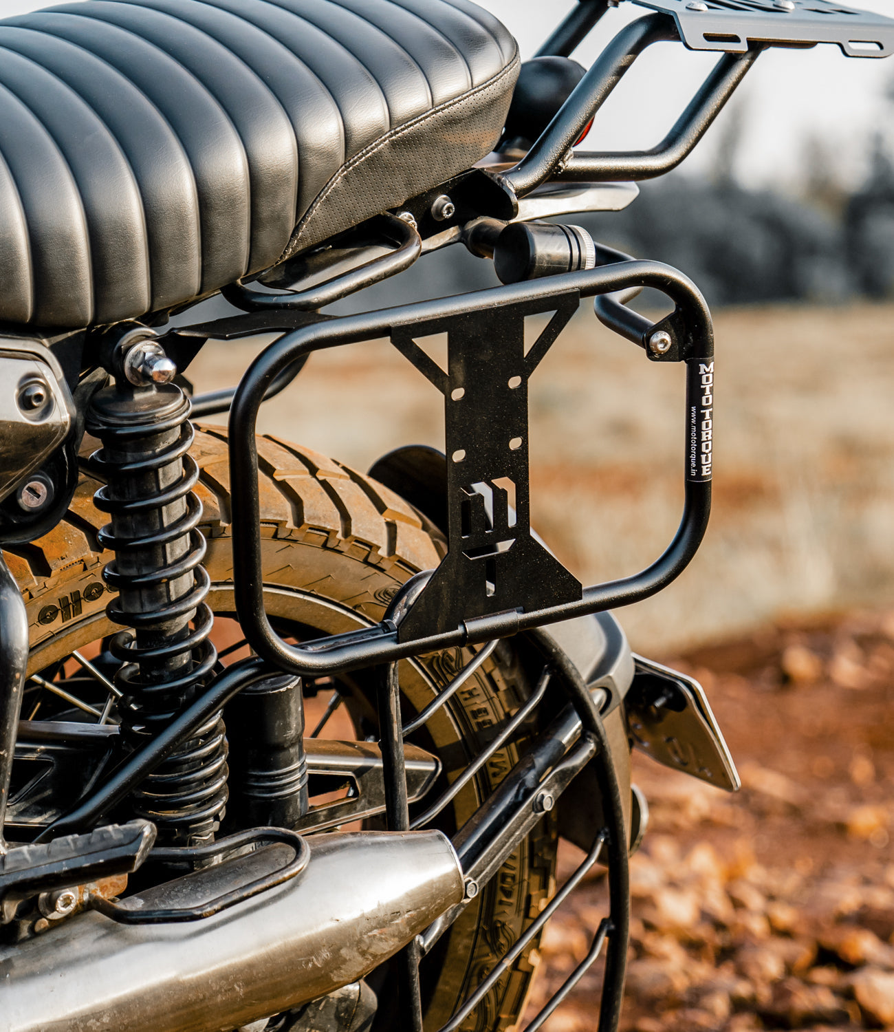MotoTorque Saddle Stay for Yezdi Scrambler