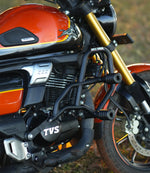 Mototorque Crash Guard for TVS Ronin - fitted view