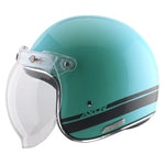 AXOR Retro Jet Sportz S13 Helmet — ISI & DOT Certified Open Face Helmet