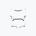 TVS Apache RTX 300 Raptor Crash Guard White