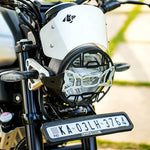 LEGUNDARY Yamaha XSR 155 Cosmic Headlight Grill Blk Silver