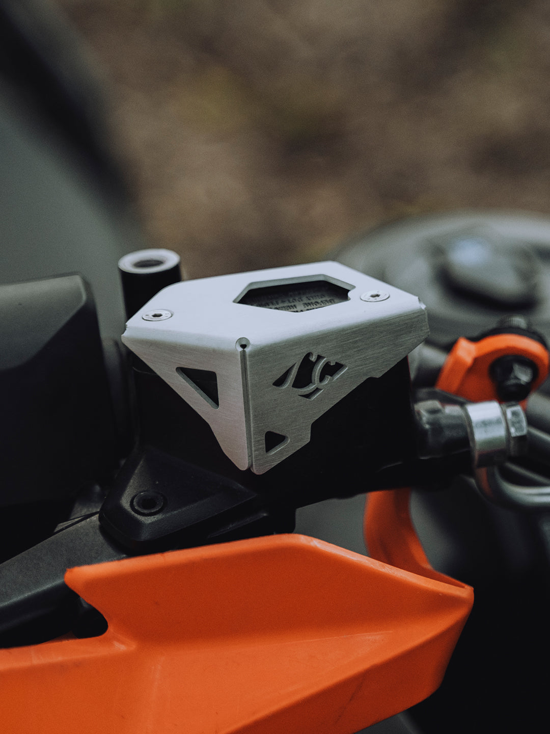 LEGUNDARY Tricorn Front Oil Cap Silver for KTM 250 Adventure