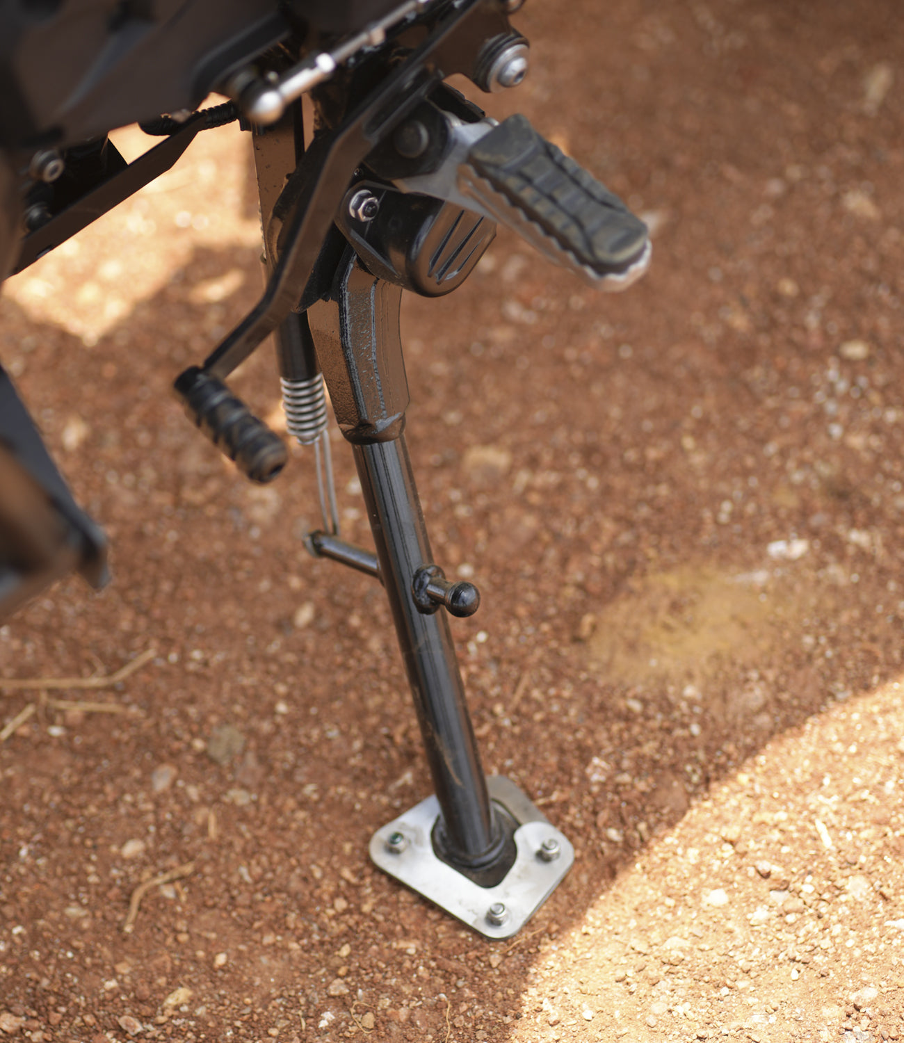 MotoTorque Side Stand Extender for BMW G310 GS — Kickstand Base Extension
