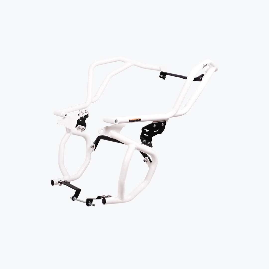 TVS Apache RTX 300 Raptor Crash Guard White