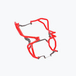 TVS Apache RTX 300 Raptor Crash Guard Red - side view