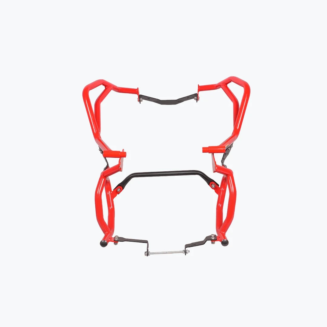 TVS Apache RTX 300 Raptor Crash Guard Red - product shot