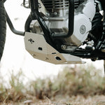 LEGUNDARY Vambrace Bash Plate Silver for Kawasaki KLX 230