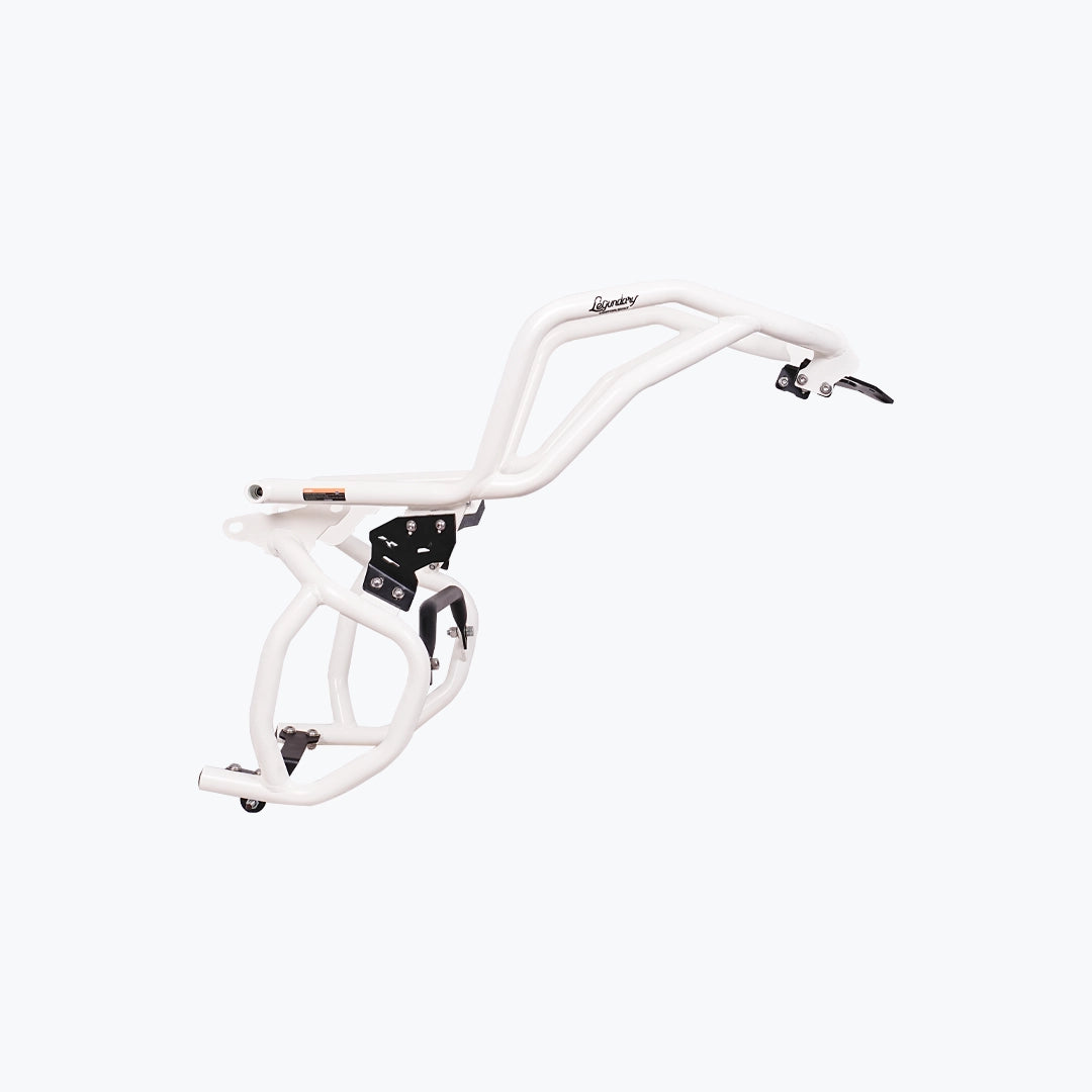 TVS Apache RTX 300 Raptor Crash Guard White