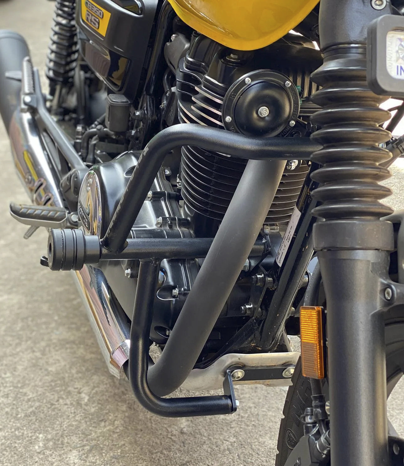 MotoTorque Crash Guard V1.0 for Honda H'ness CB350 — Frame & Engine Protection