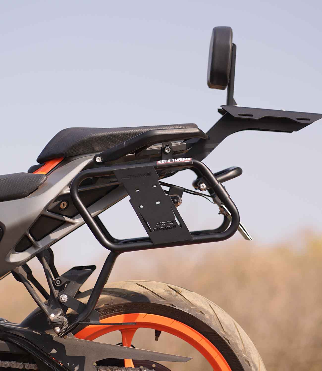 MotoTorque Saddle Stay for KTM Duke 250/390 Gen-3 — Luggage Mounting