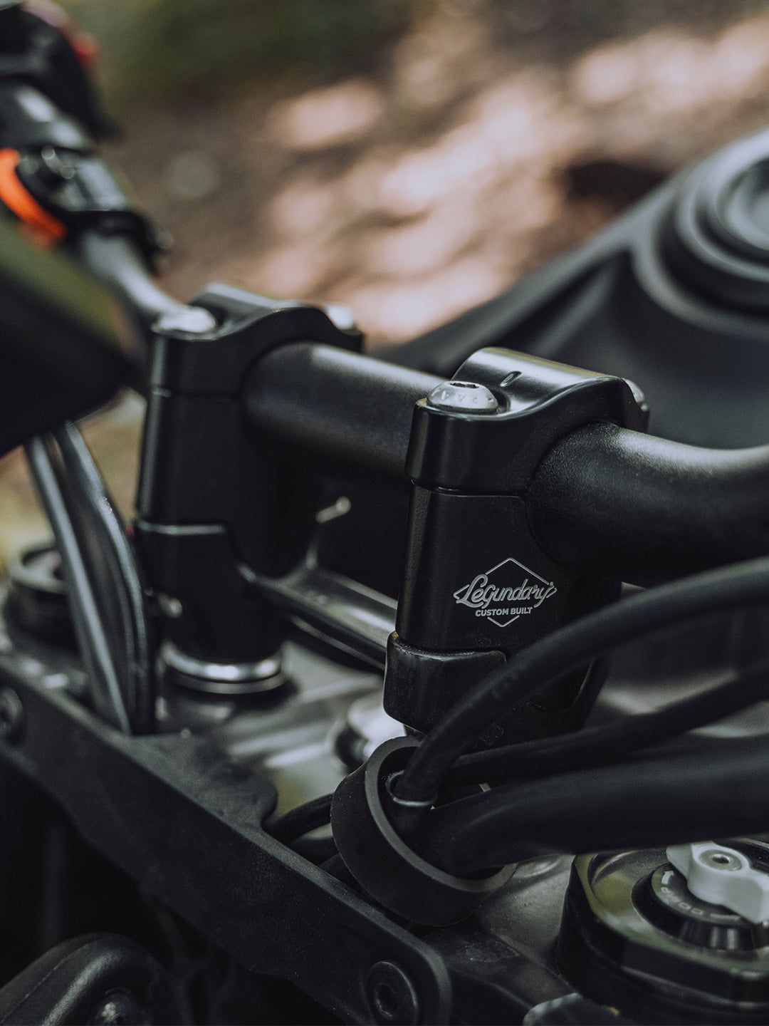 LEGUNDARY Dodger Handle Riser Black for KTM 250 Adventure