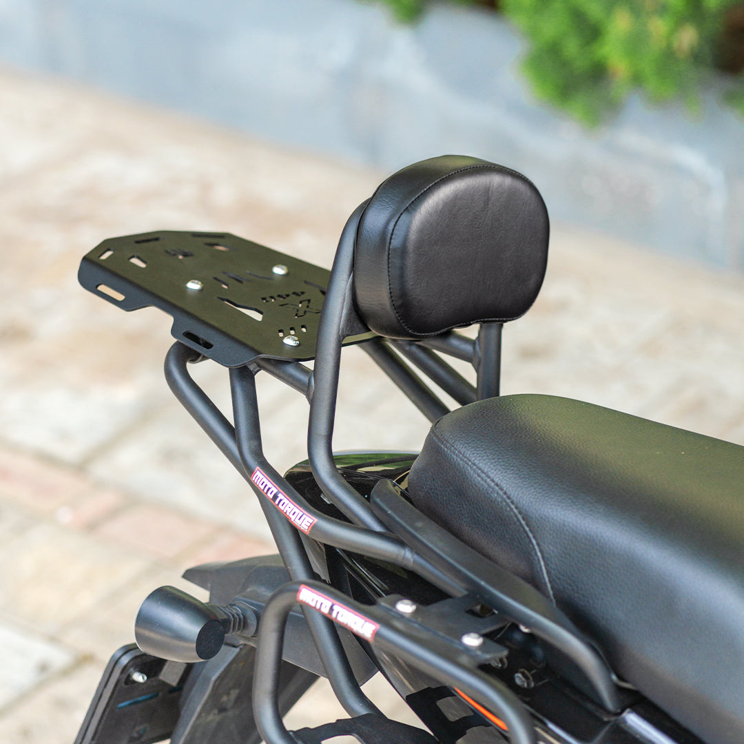 MotoTorque Back Carrier with Backrest for Harley X440T