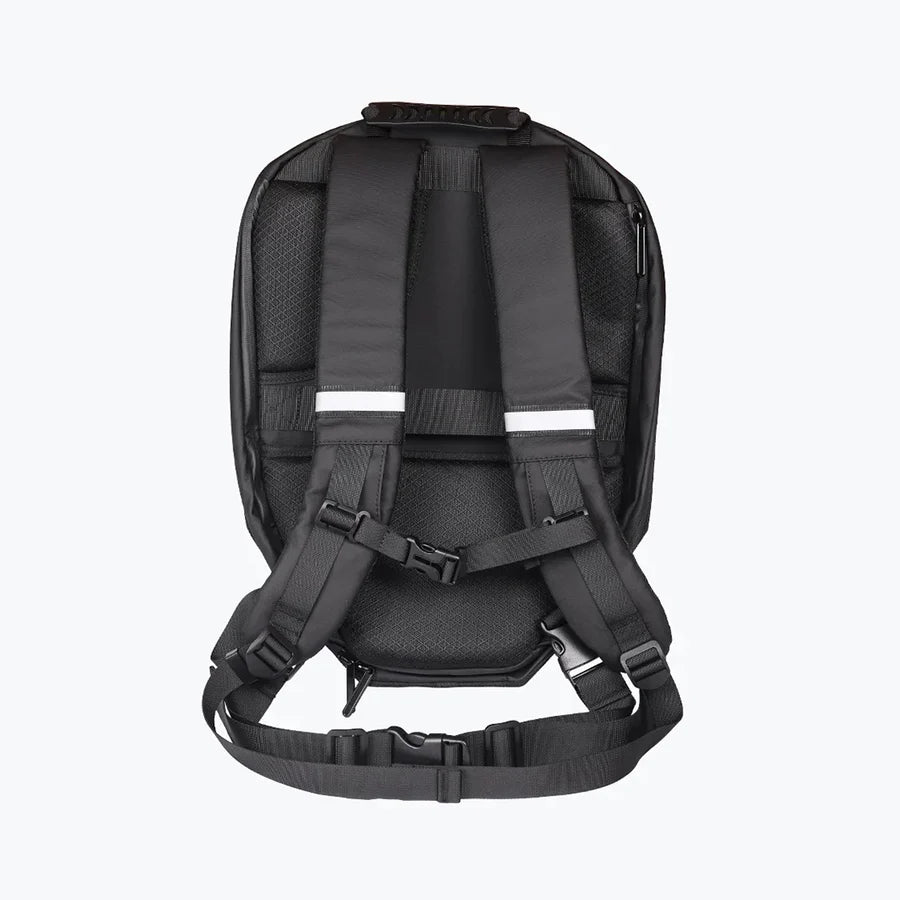BSDDP Eye LED Backpack (Black) — Hard-Shell Riding Backpack with Programmable LED Display