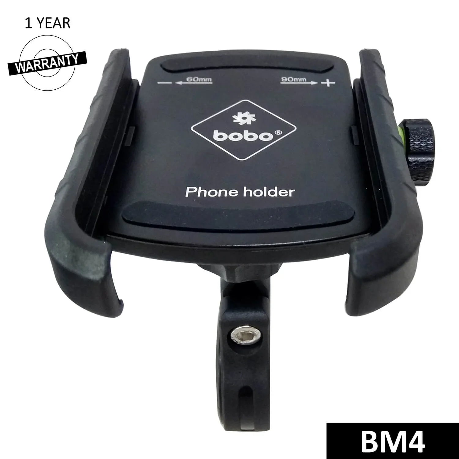 BOBO BM4 Jaw-Grip Bike Phone Holder — Motorcycle Mobile Mount