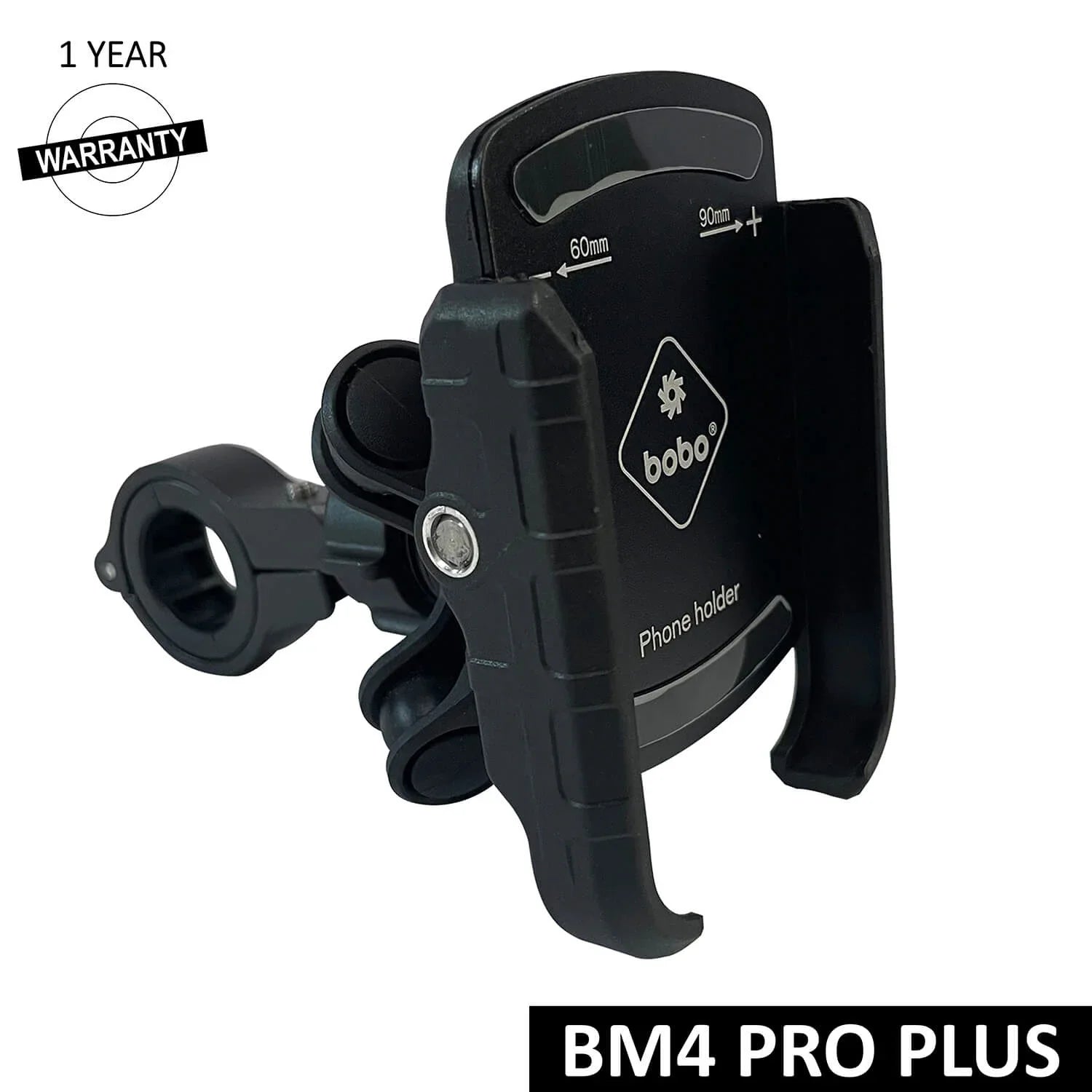 BOBO BM4 PRO Plus Jaw-Grip Bike Phone Holder — PRO Plus Vibration Damper