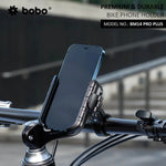 BOBO BM14 PRO Plus Jaw-Grip Bike Phone Holder — Quick Release + Anti-Vibration