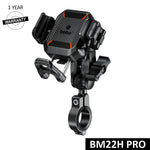 BOBO BM22H/M PRO Anti-Theft Bike Phone Holder — Anti-Vibration Handlebar / Mirror Mount