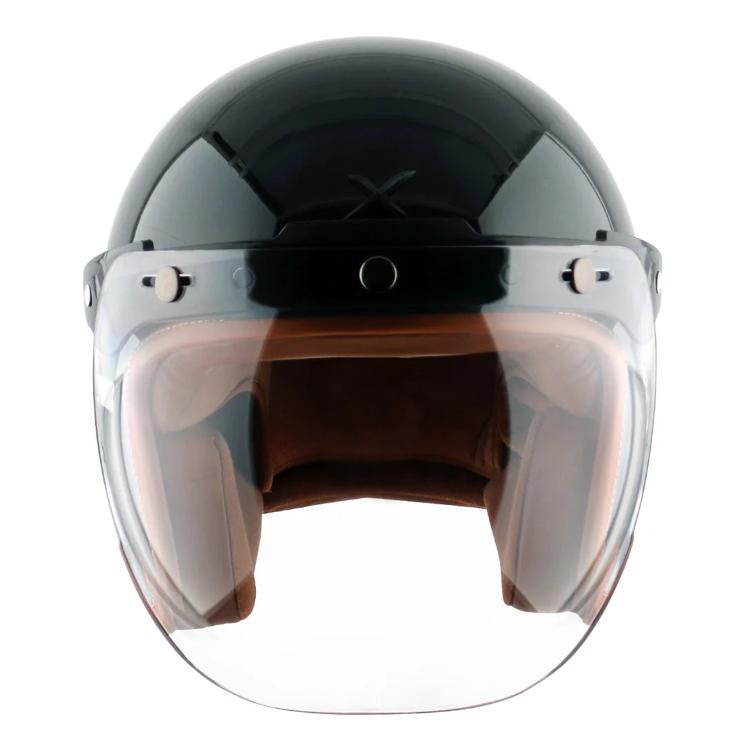 AXOR Retro Jet Helmet — ISI & DOT Certified Open Face Helmet