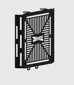 MotoTorque Radiator Guard (Black) for Royal Enfield Interceptor 650 — Radiator Protection