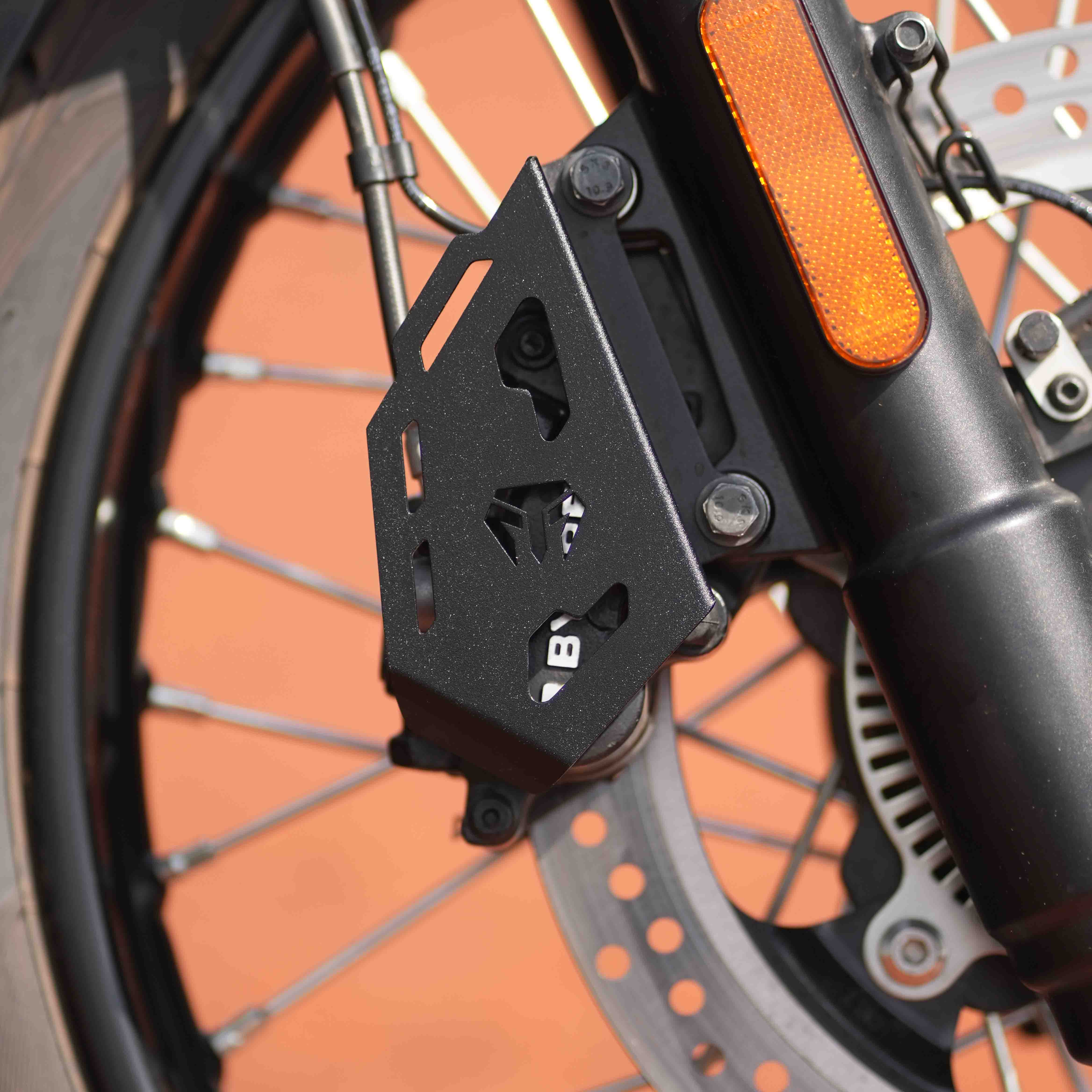MotoTorque Caliper Guard for Yezdi Adventure